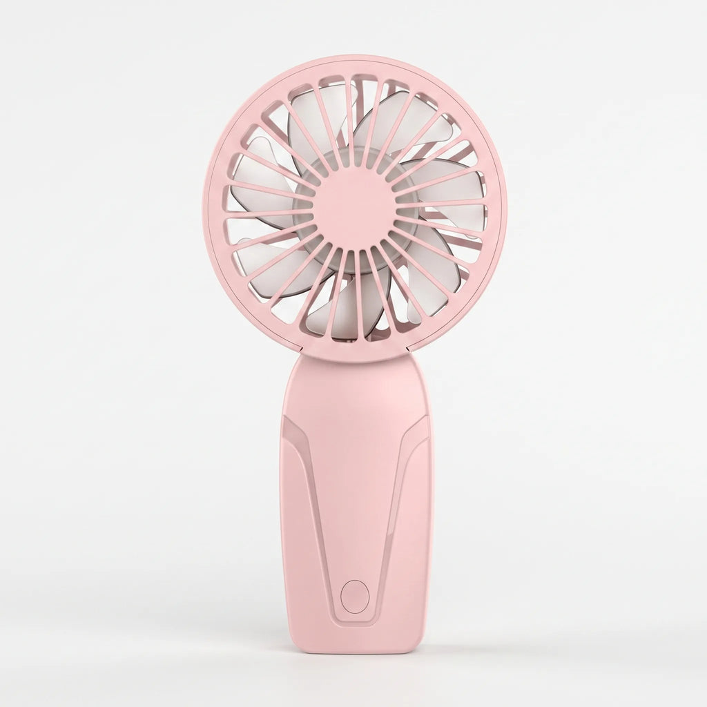 Compact Rechargeable Handheld Mini Fan Portable Cooling Device