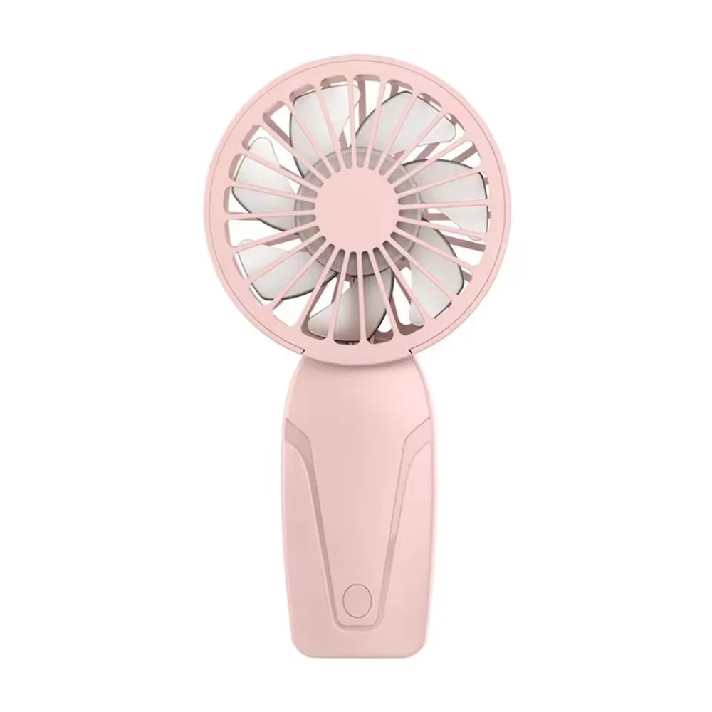 Compact Rechargeable Handheld Mini Fan Portable Cooling Device