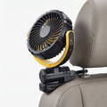 Rechargeable Multi-Angle Car Sun Visor Fan Portable Cooling Solution