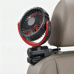 Rechargeable Multi-Angle Car Sun Visor Fan Portable Cooling Solution