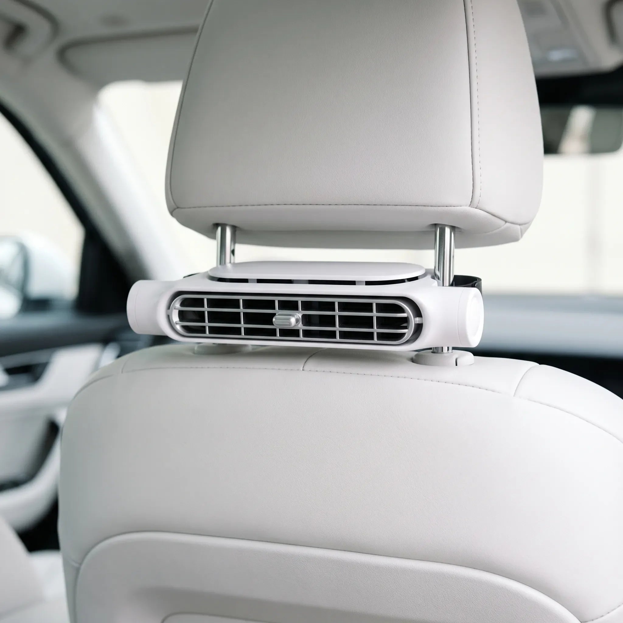 USB Powered Car Headrest Fan Compact Cooling Solution for Vehicle Comfort