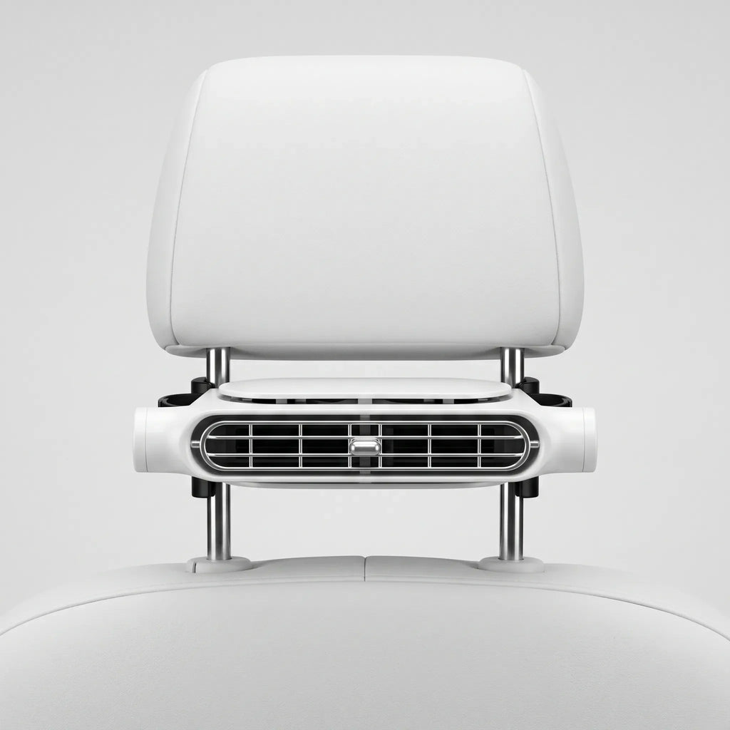USB Powered Car Headrest Fan Compact Cooling Solution for Vehicle Comfort