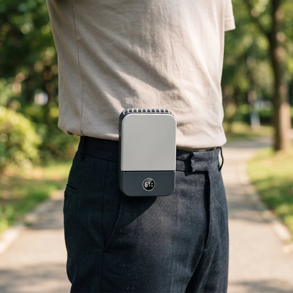 Wearable Rechargeable Personal Cooling Device for Instant Relief
