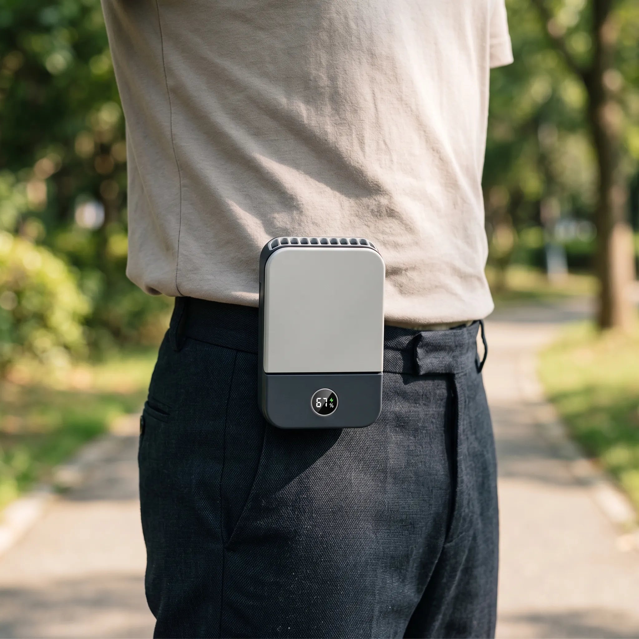 Wearable Rechargeable Personal Cooling Device for Instant Relief