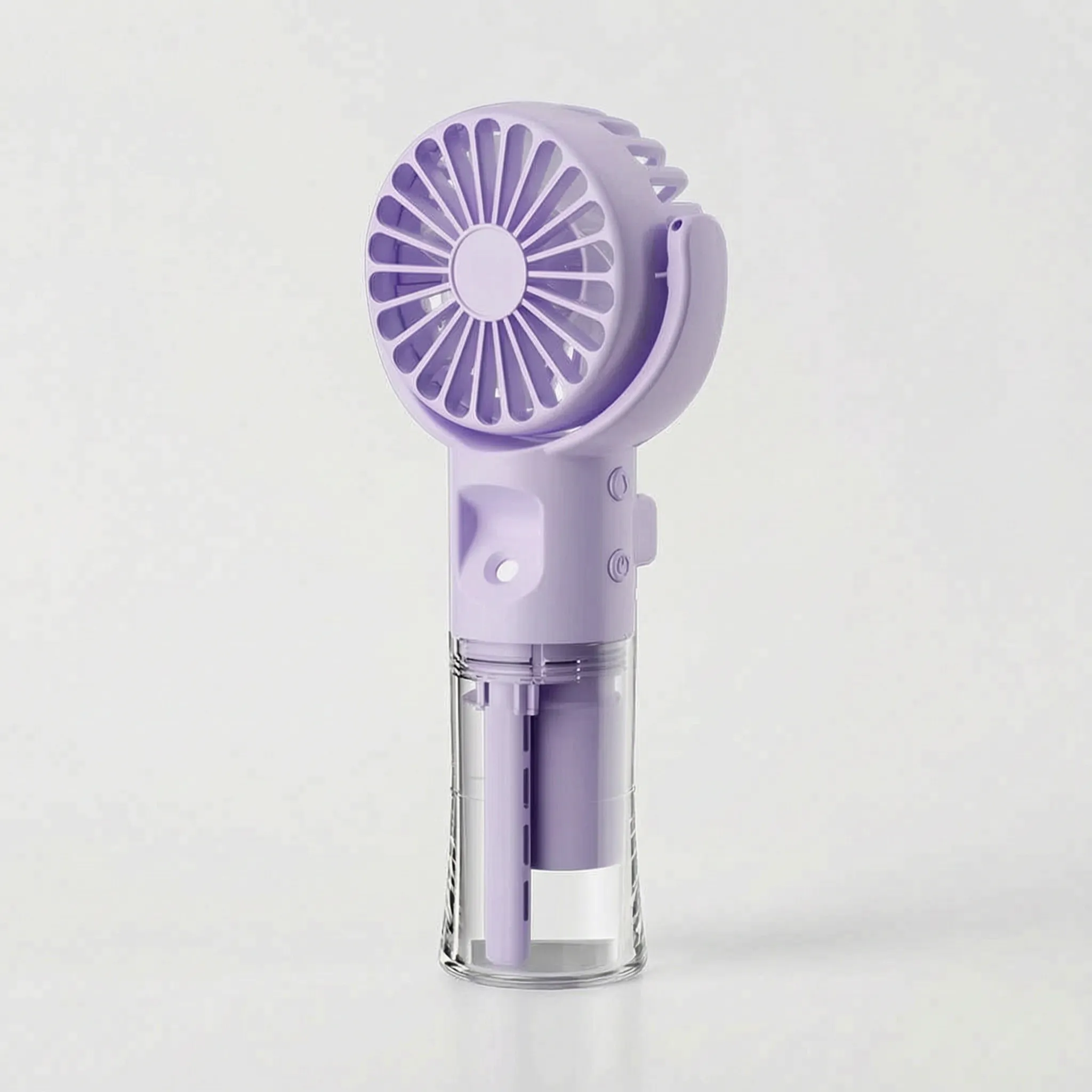 Portable Rechargeable Water Mist Fan for Cool Comfort Outdoors