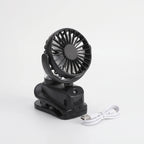 Portable Clip-On Misting Fan for Outdoor Cooling and Comfort