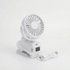 Portable Clip-On Misting Fan for Outdoor Cooling and Comfort