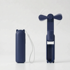 Foldable Handheld Pocket Fan Portable Rechargeable Mini Fan for Home and Travel