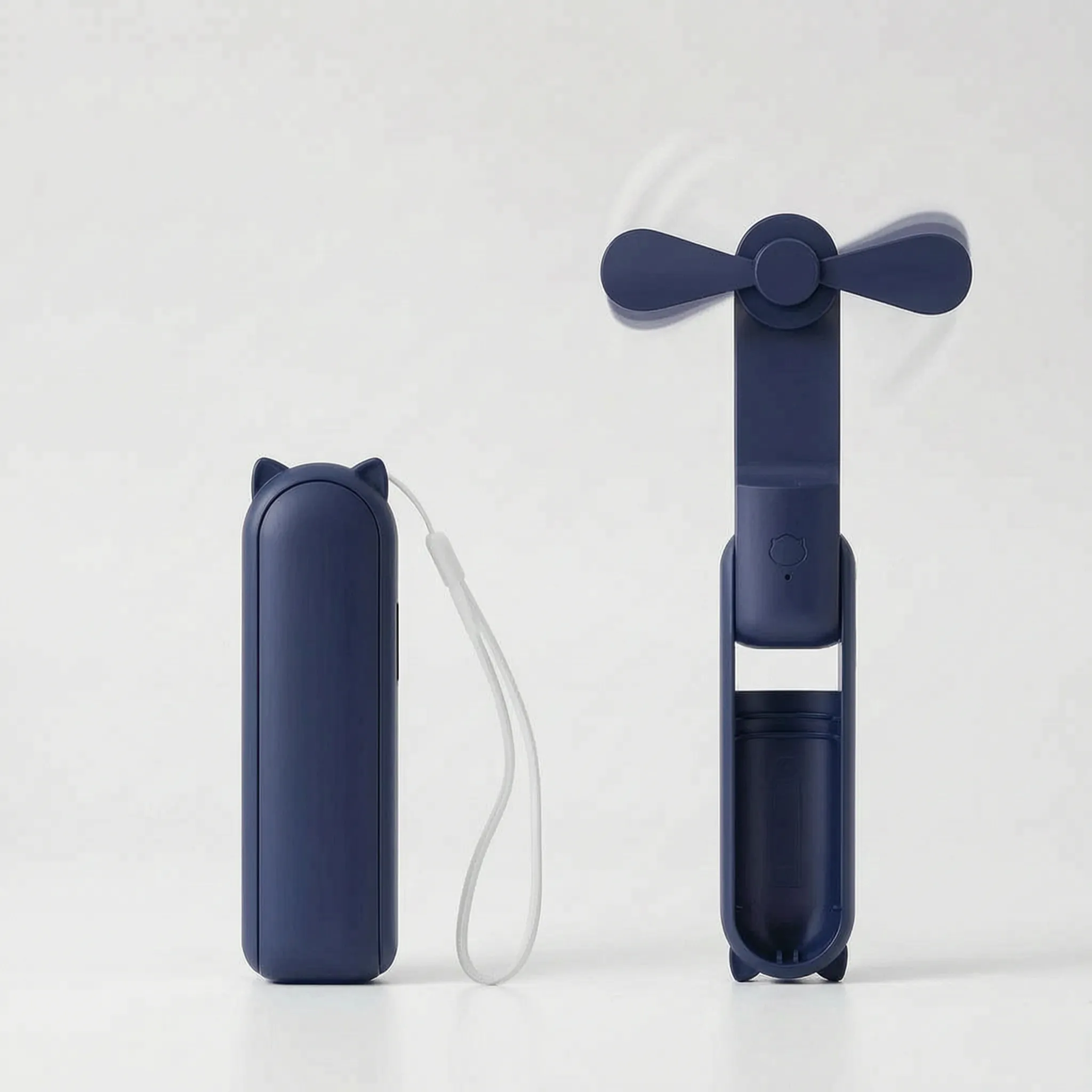 Foldable Handheld Pocket Fan Portable Rechargeable Mini Fan for Home and Travel