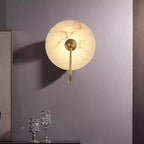 Alabaster Marble LED Wall Lamp Modern Interior Lighting