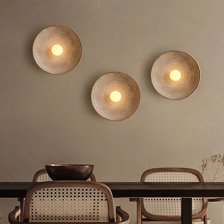 Japanese Wooden Wall Light Modern Interior Lighting
