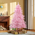 6ft Pink Pop-Up Artificial Christmas Tree with 892 Branch Tips