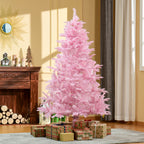 6ft Pink Pop-Up Artificial Christmas Tree with 892 Branch Tips