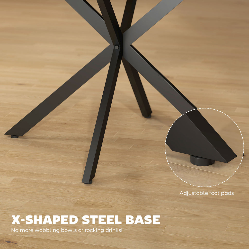 Extendable Industrial Dining Table with Butterfly Leaf Natural Wood