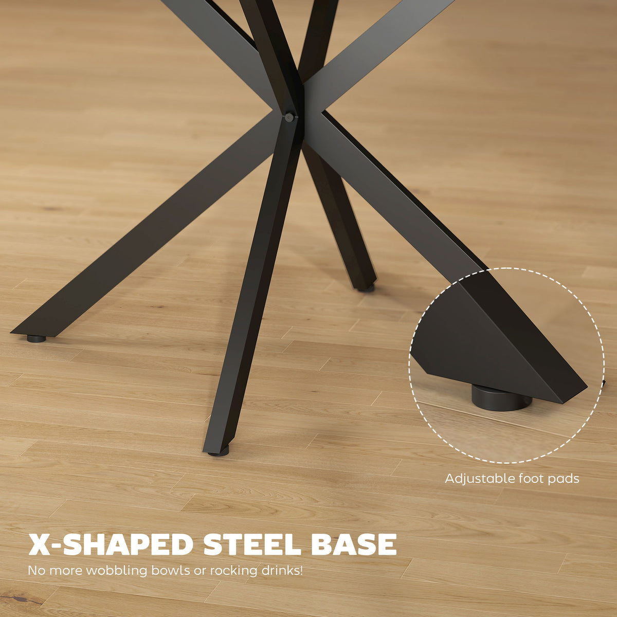 Extendable Industrial Dining Table with Butterfly Leaf Natural Wood