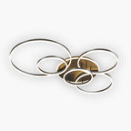 Modern Circular LED Ceiling Light Contemporary Home Lighting