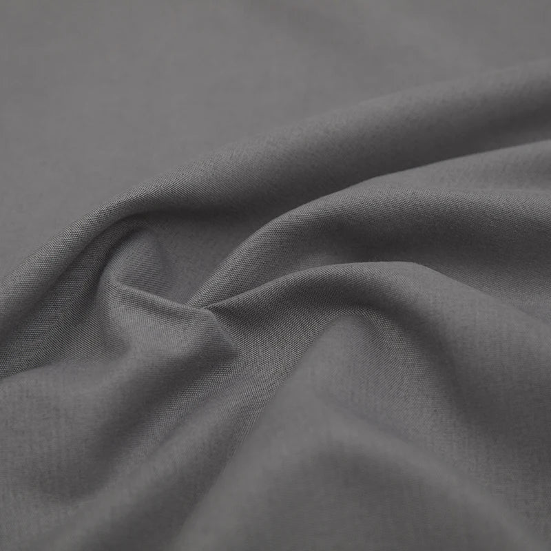 Solid Colour Flat Linen Bed Sheet