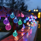 Solar Bubble Ball String Lights for Garden, Patio and Wedding Decor