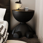 Playful Bear-Shaped Side Table with Hidden Storage
