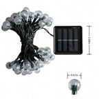 Solar Bubble Ball String Lights for Garden, Patio and Wedding Decor