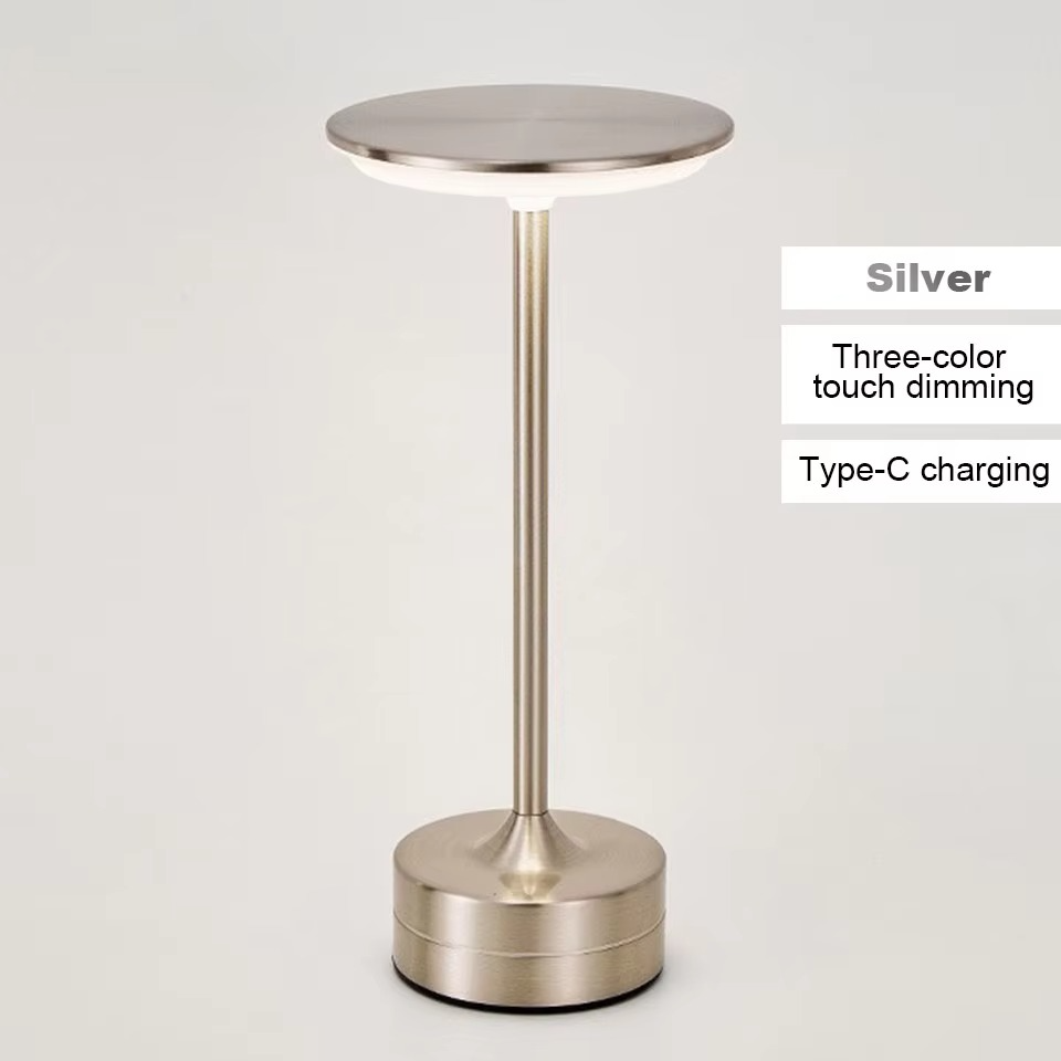 Rechargeable LED Touch Sensor Table Lamp Warm Ambient Lighting