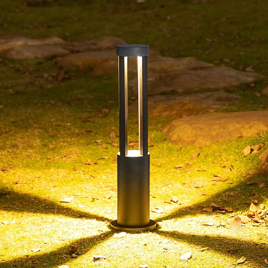 Aluminium LED Garden Pathway Bollard for Driveways and Courtyards