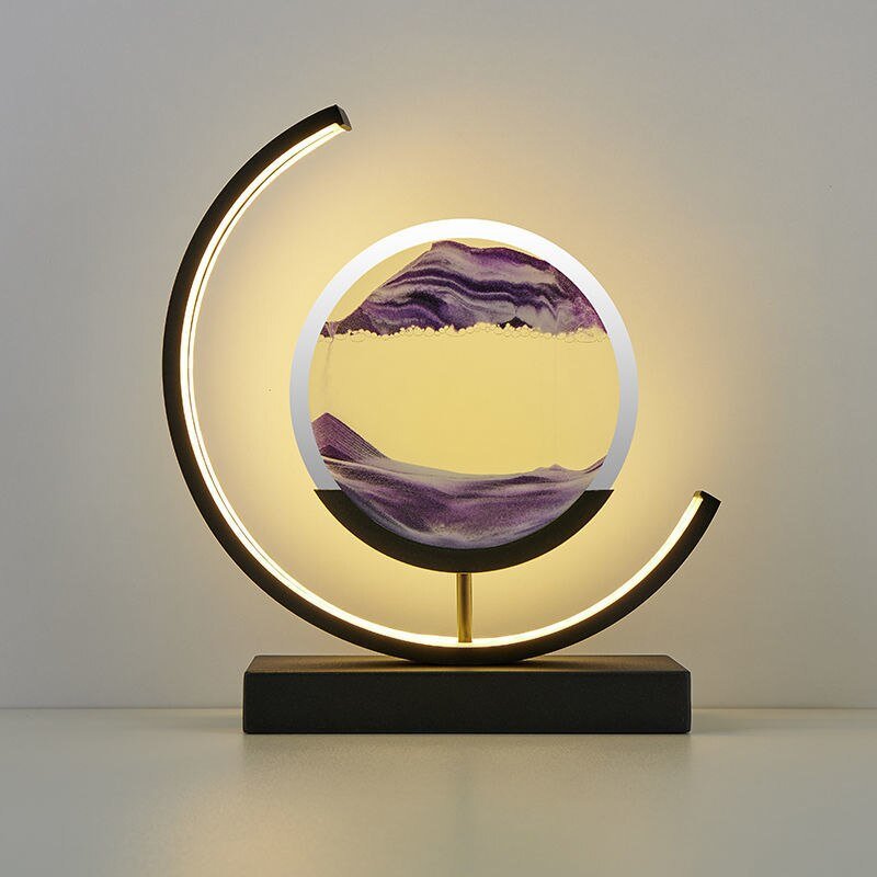 Sandlight Quicksand LED Table Lamp with 360° Rotation