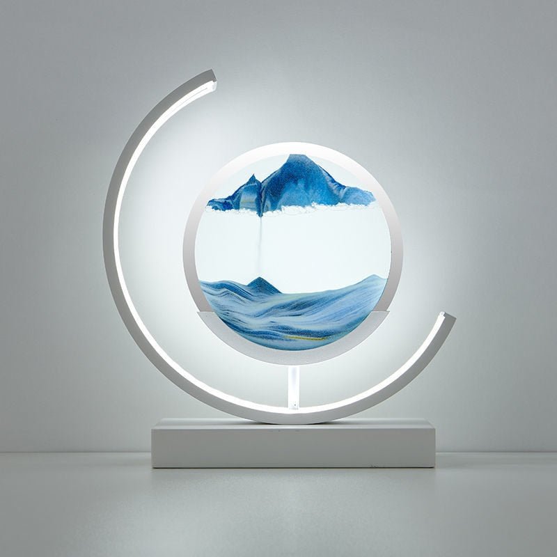Sandlight Quicksand LED Table Lamp with 360° Rotation