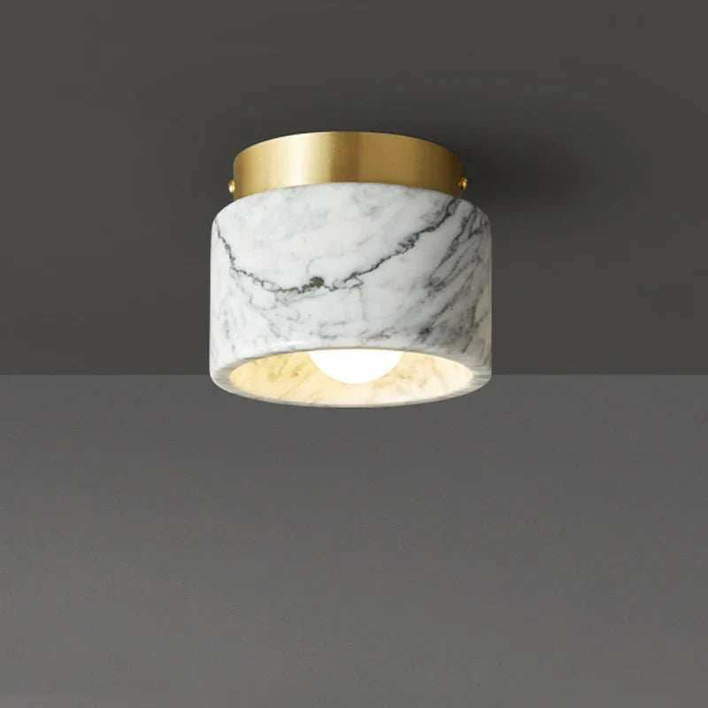 Nordic Marble Downlight with Natural Stone Finish