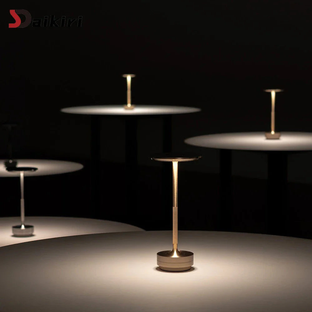 Rechargeable Touch-Dimmable LED Table Lamp