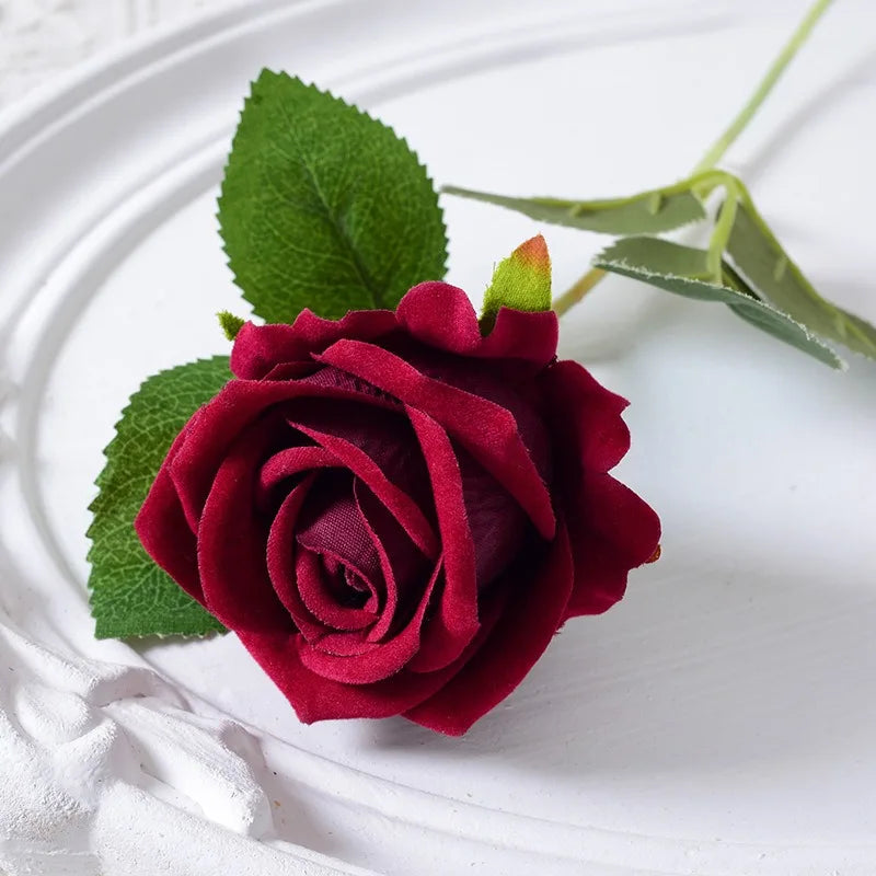 20-Piece Velvet Silk Rose Bouquet