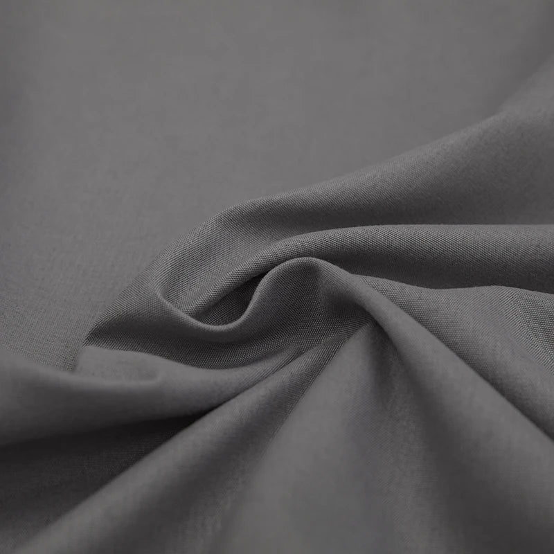 Solid Colour Flat Linen Bed Sheet