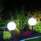 Waterproof Solar LED Garden Ball Light for Lawn and Holiday Decor