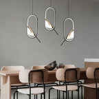 Magpie Nordic LED Pendant Light with Bird Motif