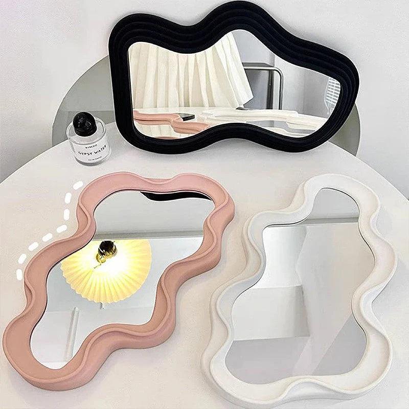 Cloud-Shaped Decorative Mirror Modern Interior Decor