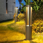 Aluminium LED Garden Pathway Bollard for Driveways and Courtyards
