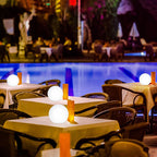 Moon LED Indoor & Outdoor Table Lamp Warm Ambient Lighting