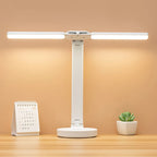 Rechargeable Adjustable LED Reading Lamp with Phone Holder