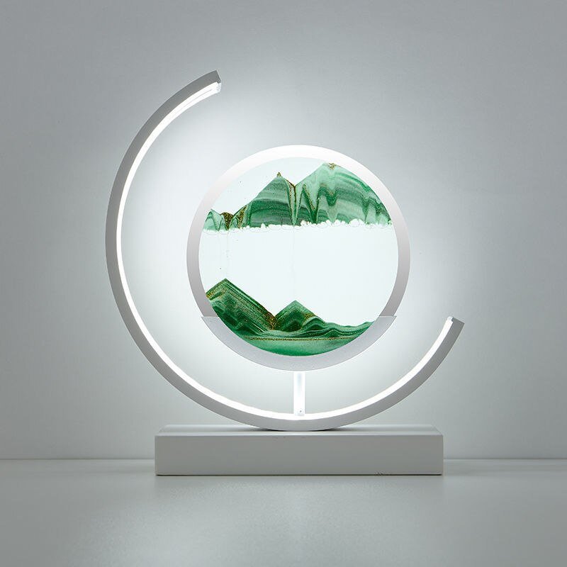 Sandlight Quicksand LED Table Lamp with 360° Rotation