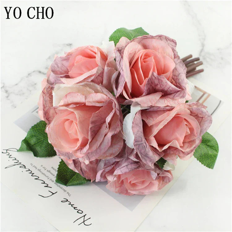Large Silk Peony Flower Bouquet