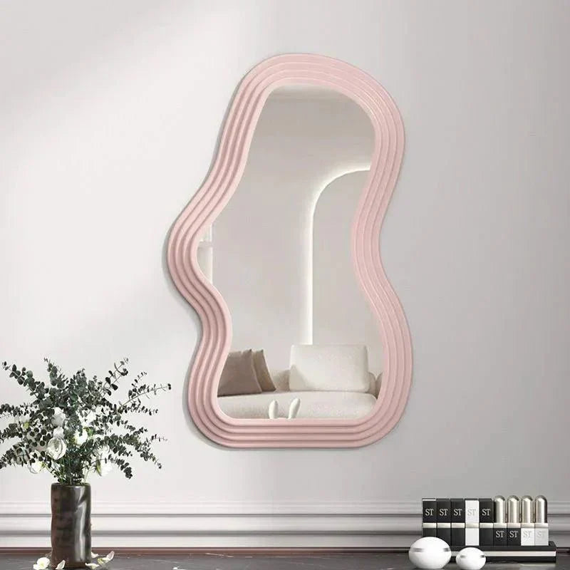 Cloud-Shaped Decorative Mirror Modern Interior Decor