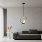 Magpie Nordic LED Pendant Light with Bird Motif