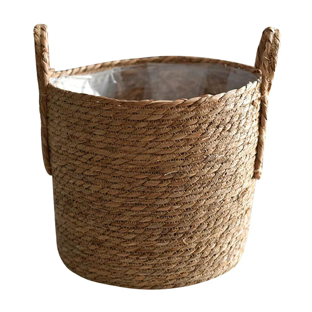 Nordic Woven Plant Storage Basket Modern Home Storage