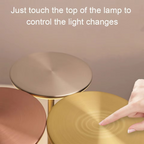 Rechargeable LED Touch Sensor Table Lamp Warm Ambient Lighting