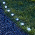 Solar LED Pathway Lamp with 8 Lighting Modes for Camping and Weddings