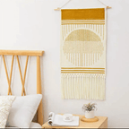 Geometric Tufted Wall Tapestry