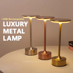Rechargeable LED Touch Sensor Table Lamp Warm Ambient Lighting