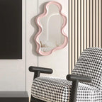 Cloud-Shaped Decorative Mirror Modern Interior Decor