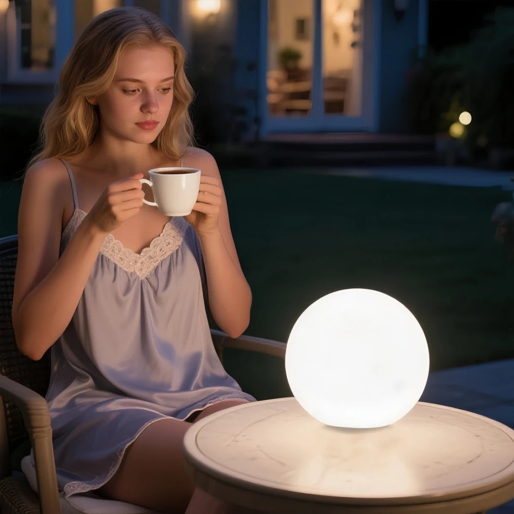 Solar LED Garden Globe Light with Remote Control and 16 Colour Modes