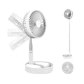 Portable Air Cooling Fan Adjustable Height Desk and Floor Fan